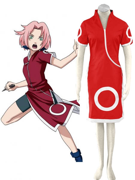 Naruto Sakura Haruno Cosplay Costume